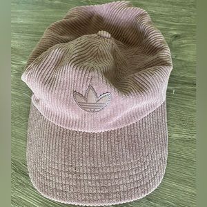 Adidas corduroy hat light pink